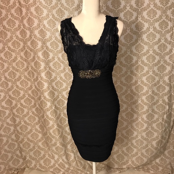 💙BETSY&ADAM NAVY BLUE MAXI DRESS💙 - Picture 2 of 6